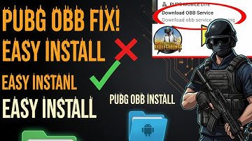 PUBG Mobile OBB File Install Guide | Easy Method (Android)#pubg #gaming #pubgmobile 