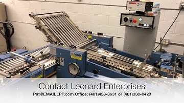 2008 MBO B21 Continuous Feed with Right Angle For Sale