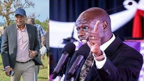 ''HUYU FAROUK KIBET NDIYE AMEKOROGA HII SERIKALI YETU''DP RIGATHI GACHAGUA EXPOSES FAROUK KIBET