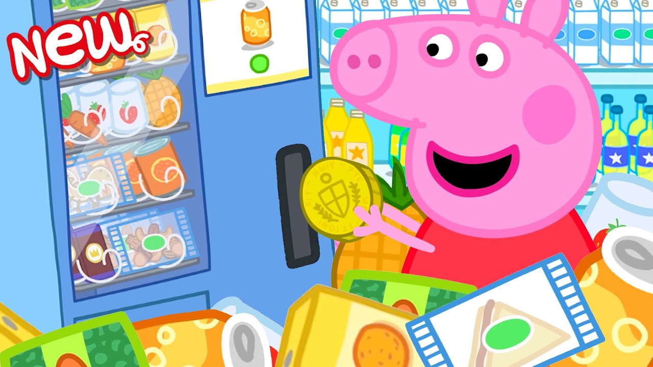 Los cuentos de Peppa la Cerdita 🐷 MÁQUINA DE VENDAS 🐷 NUEVOS episodios de Peppa Pig