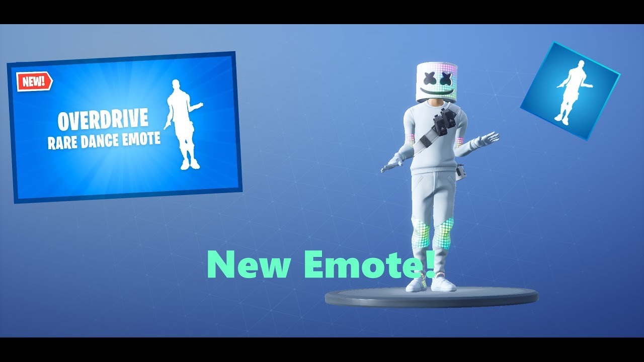 Fortnite Overdrive Emote 1 Hour Youtube - roblox emote dances uncopylocked