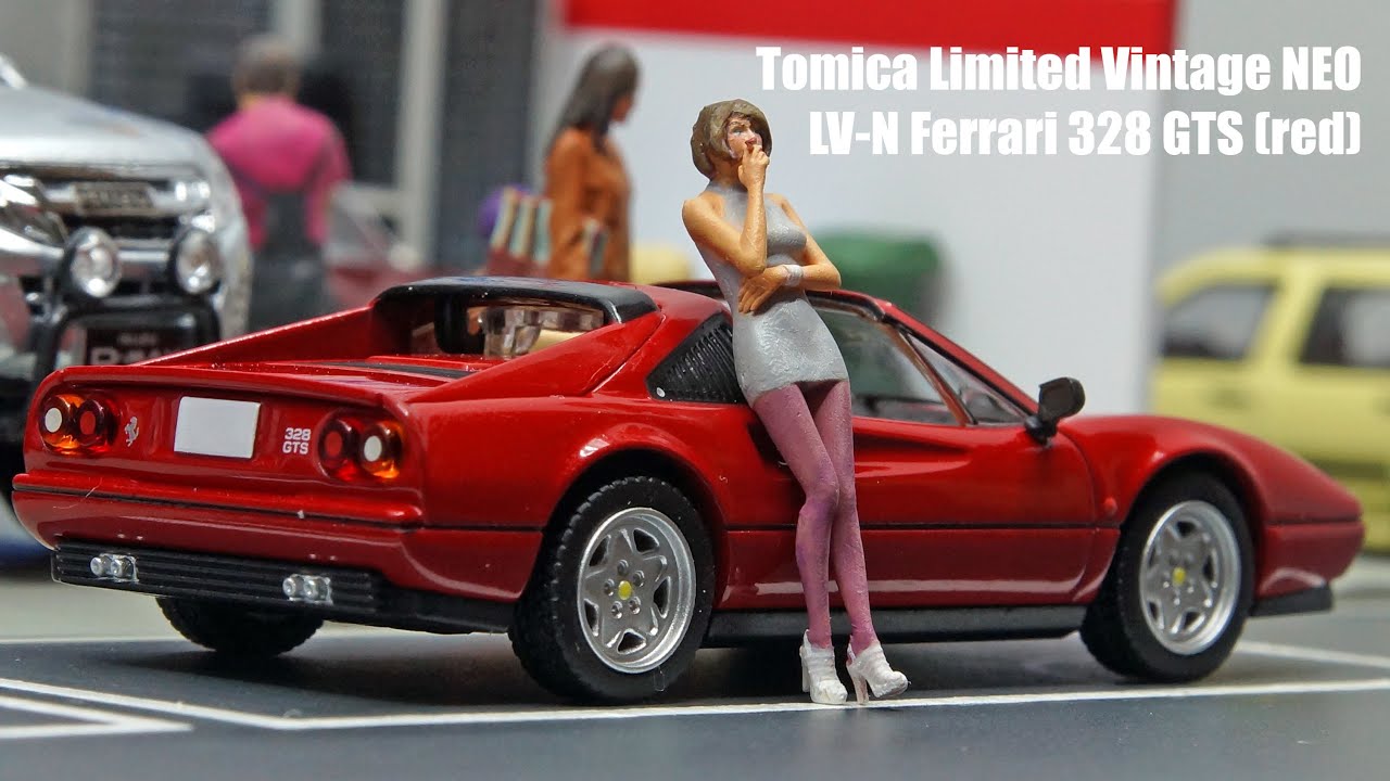 Tomica Limited Vintage NEO LV-N Ferrari 328 GTS (red) フェラーリ 328 GTS（赤）