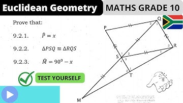 Euclidean Geometry (Properties of Triangles) | Grade 10