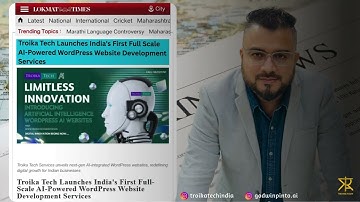 Troika Tech Unveils India’s First AI-Powered AI Website Launch Your Business Online in Just 4 Hours