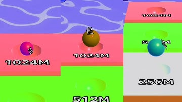 (23.2)🎮🎮🔴🔥⚡ BALL RUN GAMES, 🔥 All levels gameplay walktrough android iOS