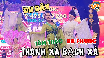 Chị em “THANH XÀ BẠCH XÀ” Tâm Thảo, BB Phụng vừa hát vừa đu dây khiến hàng ngàn khán giả “Nghẹt Thở”