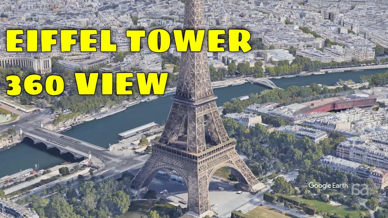 google earth tour eiffel