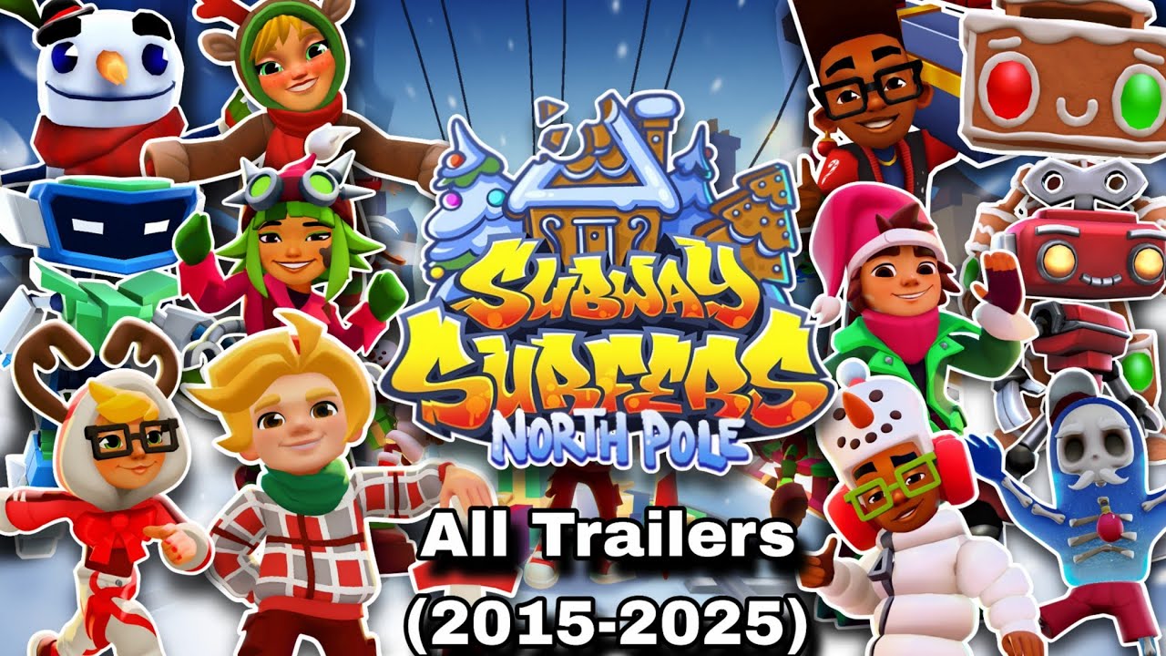 ❄️🎄 Subway Surfers Все обновления Северного полюса (2015-2025) [10 ЛЕТ] ❄️🎄