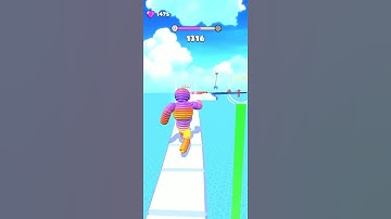 Rope-Man Run (IOS/Android) NEW UPDATE Gameplay Walkthrough All Level Eps 170 #Shorts