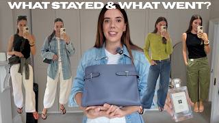 What I Added & Removed From My Wardrobe in August | Rebuilding My Wardrobe