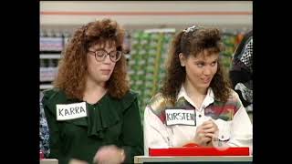 Supermarket Sweep  Suzanne  Brigit Vs Karra  Kirsten Vs Richard  Maurice 1994