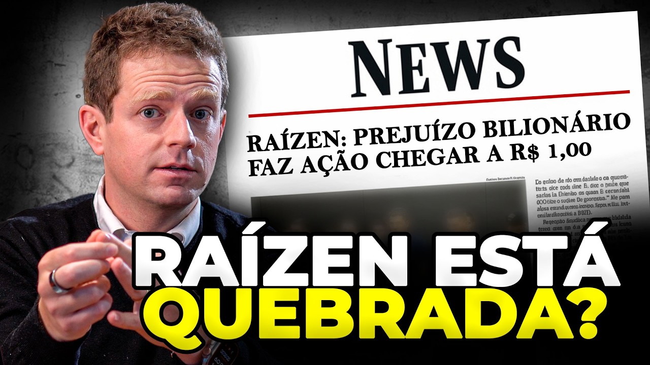 É O FIM DE RAIZ4? CRISE na RAÍZEN acaba em PREJUÍZO HISTÓRICO de R$ 1,8 BILHÃO