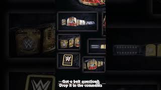Modern WWE European Championship #shorts #wwe #wrestlemania #Collection WWE Replica Belt Review