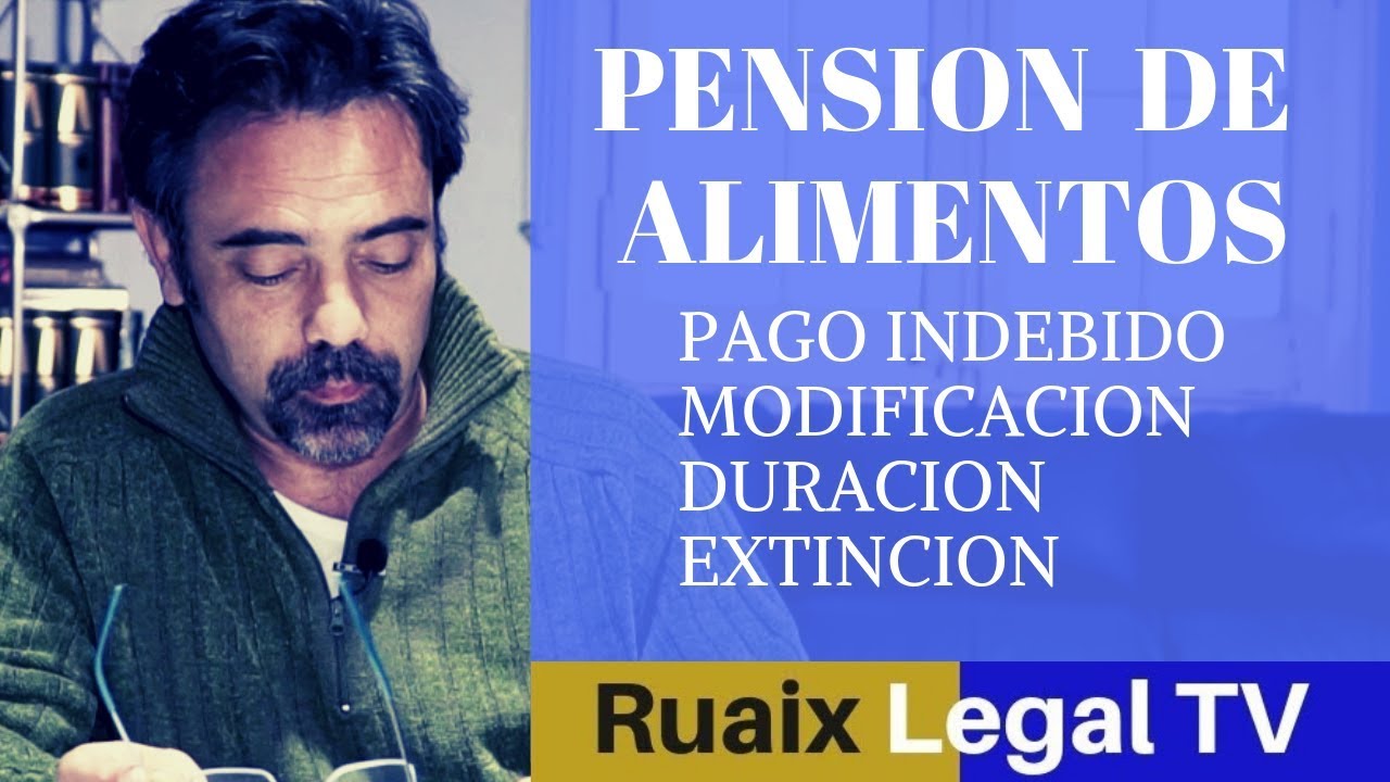 Pension de Alimentos | Pago Indebido | Separacion | Divorcio | Noticias Juridicas| Abogado Barcelona