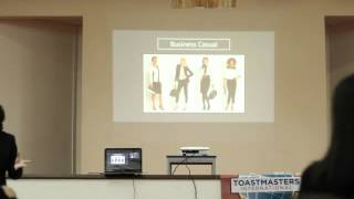 Rahmah Ali CC8: Dressing Up for Toastmasters