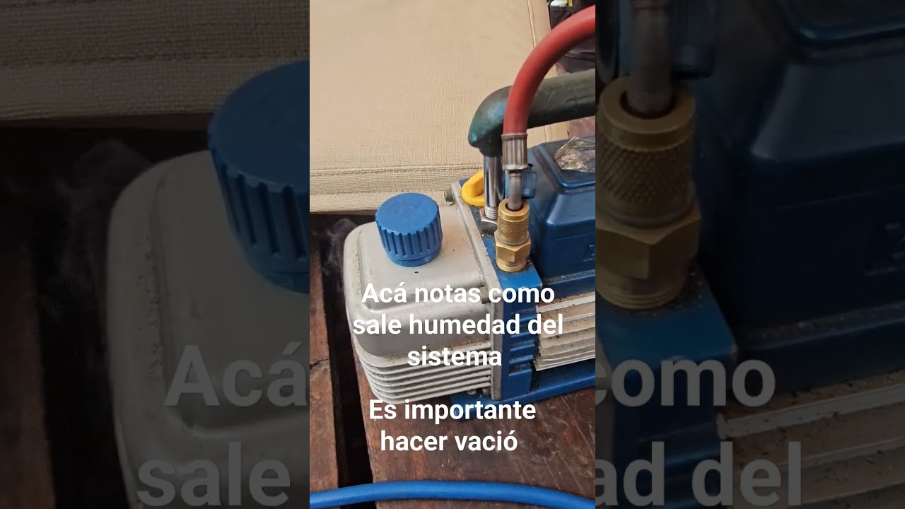 Watch Es muy importante realizar vacio en #refrigeración. Acá notas como sale la humedad del sistema on YouTube Watch Es muy importante realizar vacio en #refrigeración. Acá notas como sale la humedad del sistema on YouTube