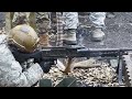 미군 주력 기관총 M240B(중기관총), M249(경기관총)와 M203 유탄발사기 실사격 훈련