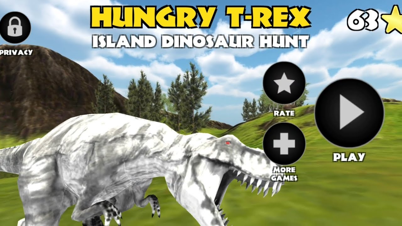 Best Dino Games Hungry T Rex Island Dinosaur Hunt Android Gameplay ...