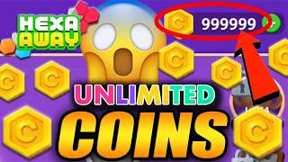 Hexa Away Hack  - Unlimited Free Coins (iPhone & Android) screenshot 2