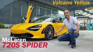 Siêu xe McLaren 720S SPIDER hơn gì bản Coupe mà ngày càng nhiều đại gia Việt thích mê?!