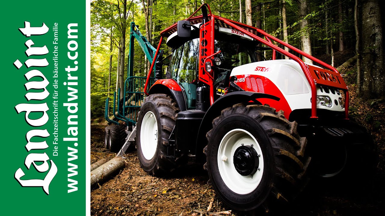 Steyr Forsttraktoren Austrofoma 2015 YouTube