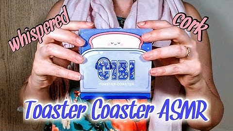Cork Coasters + Scarves [ASMR] 🧣 Tapping - Scratching - Tracing 🌸 Whispered 🍍 New Camera Test!