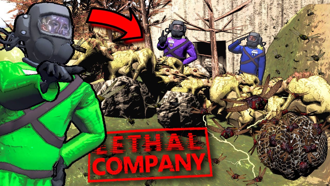 Spotkaliśmy WIELKIE STADO ZWIERZĄT w LETHAL COMPANY! 🔥