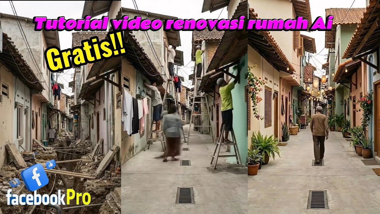 Cara membuat video renovasi rumah Ai - Cara membuat video Ai - Tutorial video Ai
