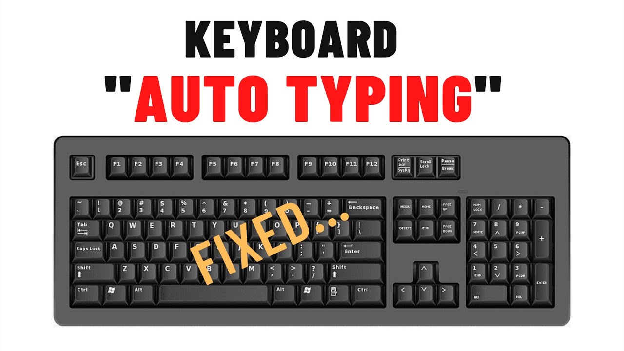 How To Fix Autotyping Keyboard How To Stop Keyboard From Auto Typing