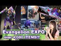 Evangelion EXPO in Tokyo! Over 4,000 Items!? + Unboxing