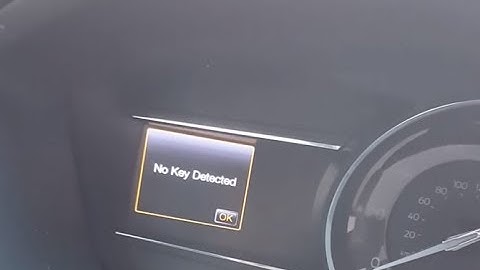 Ford No Key Detected fix!