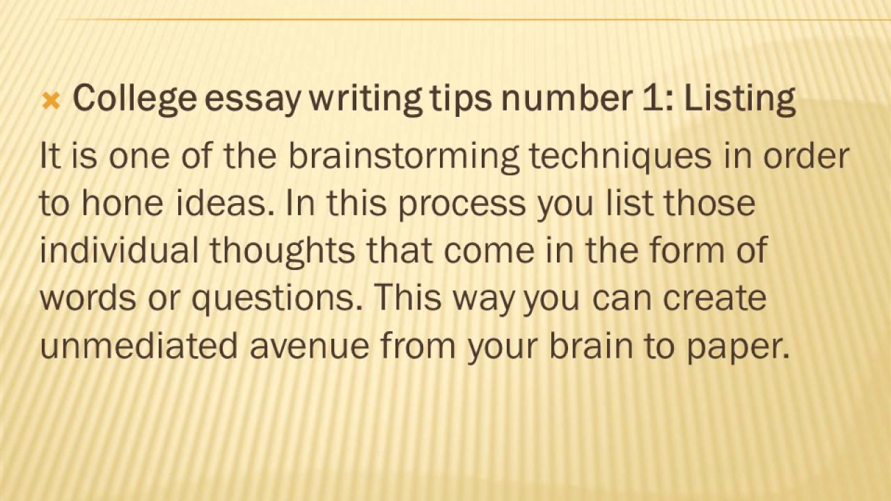 college essay writing tips for students youtube essay writing tips for college students