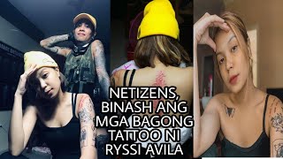 NETIZENS, BINASH ANG MGA BAGONG TATTOO NI RYSSI AVILA