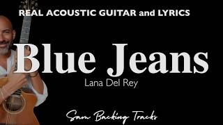 Blue Jeans - Lana Del Ray (Acoustic Karaoke | Original Key)
