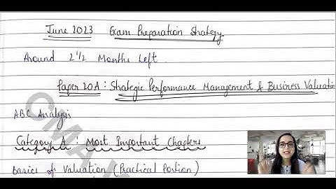 ABC ANALYSIS OF SPMBV | CMA FINAL | STRATEGY TO SCORE 80+ IN SPMBV | PAPER-20A | GROUP 4 | JUNE 2023