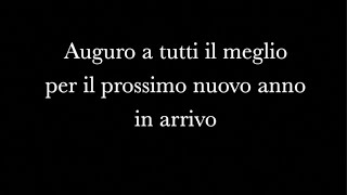 Tutto quello di cui abbiamo bisogno è Amore (messaggio di ringraziamento)