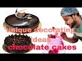 Beautiful chocolate cake for barthday cakes chocolate cake ideas  amezing 😍 chocolate cake 