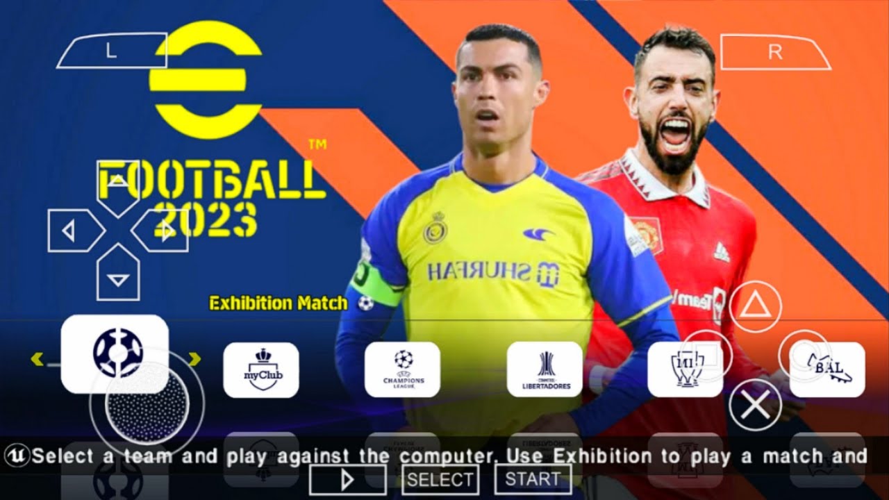 eFootball Pes 2023 PPSSPP ISO Download With PS5 Camera Offline