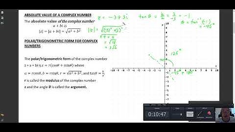 Complex Numbers in Polar Form; DeMoivre