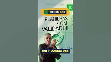 BLOQUEAR um ARQUIVO Excel por DATA! (Excel VBA BÁSICO 19)