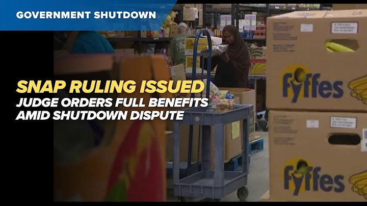 Federal judge orders Trump administration to fully fund SNAP benefits in November