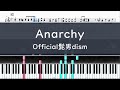 Official髭男dism「Anarchy」〈ピアノ楽譜〉