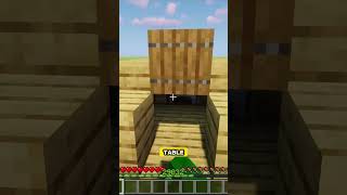 Minecraft's Smallest HOUSE!  #minecraft #factsadoutminecraft #minecraftfacts