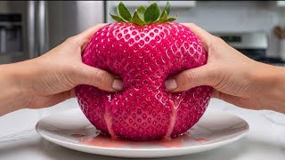 Giant Fruit Ball Reveal 🍓  Ultra Satisfying ASMR 😱