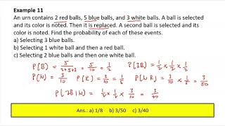 Probability (Lecture Part 2)