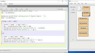Java Conditions B ;Profit and Loss