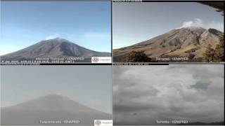 Popocatepetl - 20150708 - 06:00 a 11:49 hrs