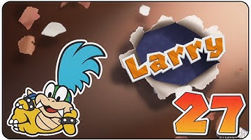 Paper Mario Color Splash - 100% Walkthrough Part 27 Sunset Express (Larry Boss Battle)