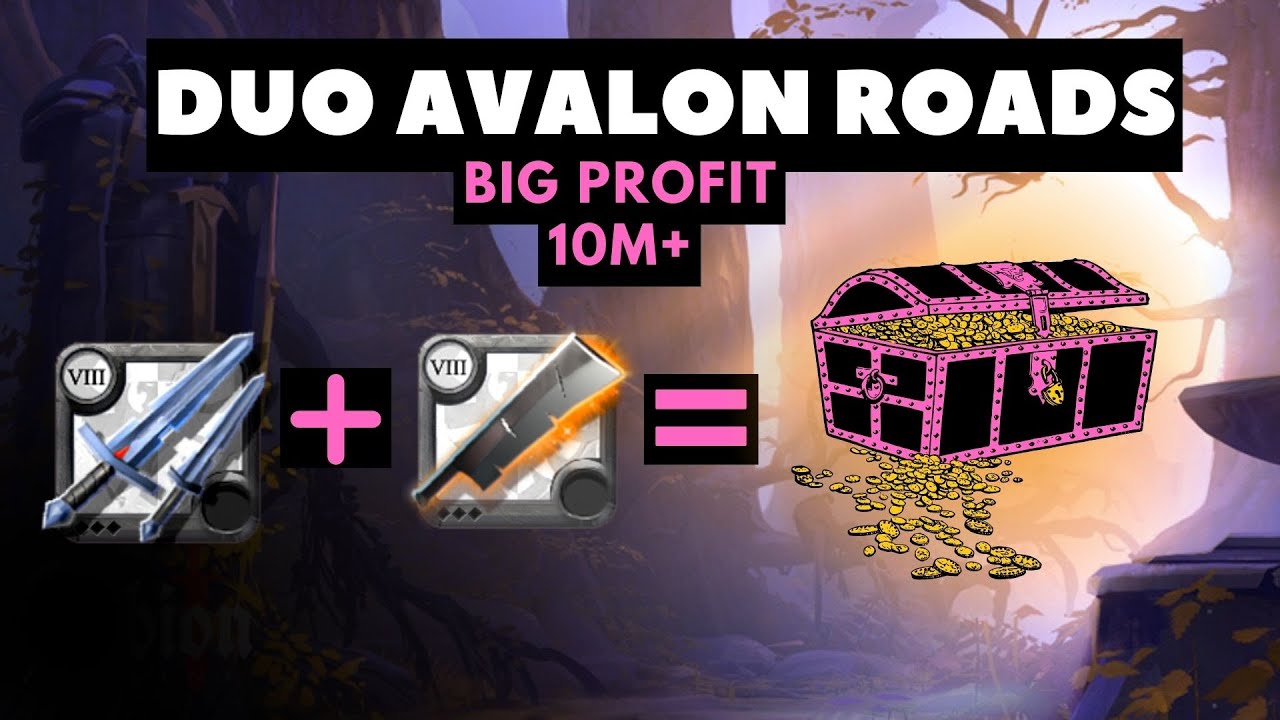 legendary chest avalon roads duo PvP 02 Albion online YouTube