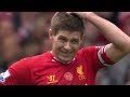 Steven Gerrard slips & Demba Ba scores
